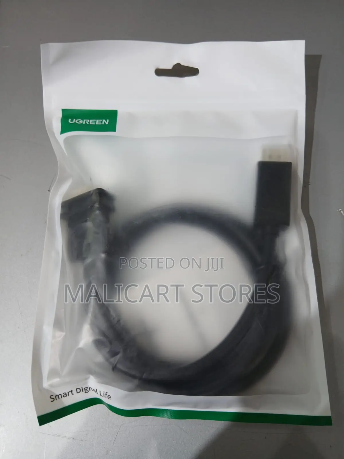 Ugreen Dp105 Dp Male to Vga Male Cable 1.5m
