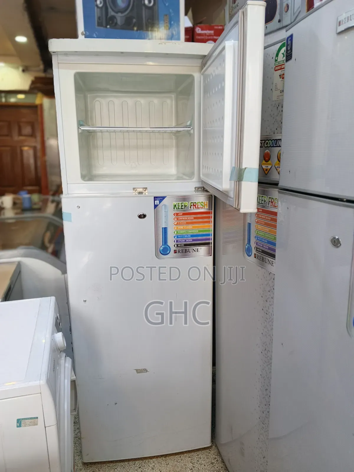 Affordable Rebune Double Door Fridge