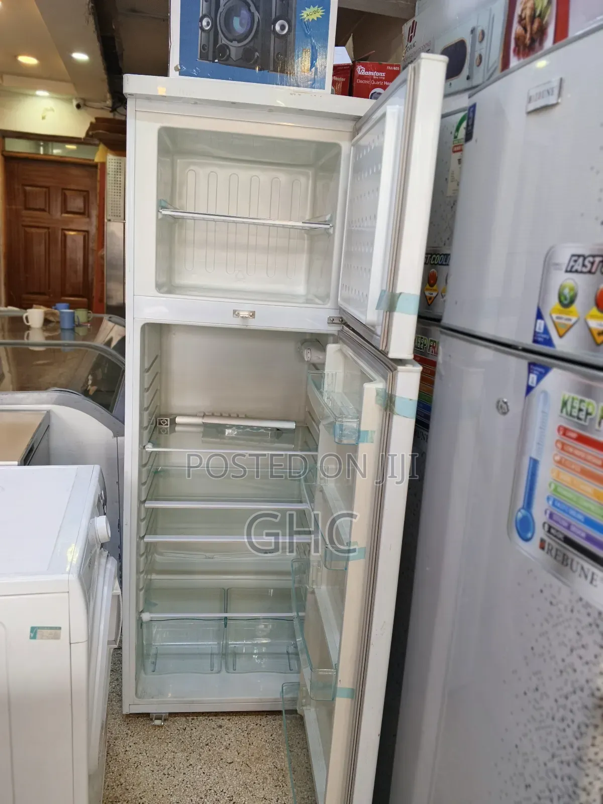 Affordable Rebune Double Door Fridge
