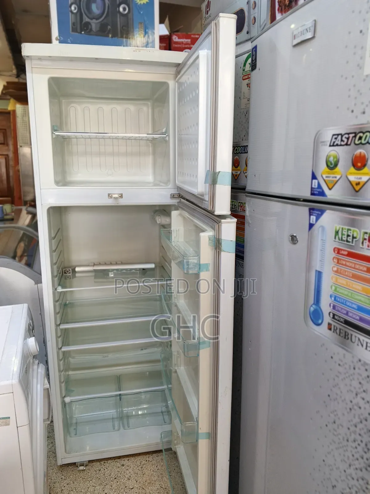 Affordable Rebune Double Door Fridge