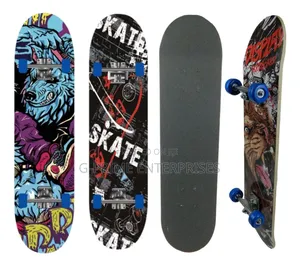 Skateboard With Grip Tape