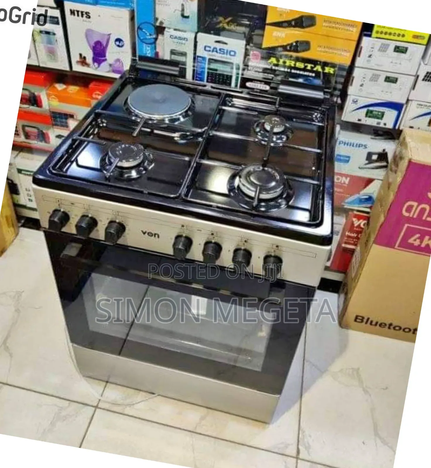 Von 3+1 Free Standing Cooker Available at Fare Price