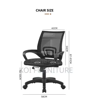 Office Chair; Ergonomic Home Office Mesh Chair