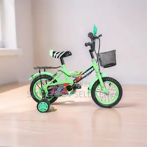 Cartoon Bike Sturdy Frame 12 Inch 2-4 Years Children Kids Bike Bicycle