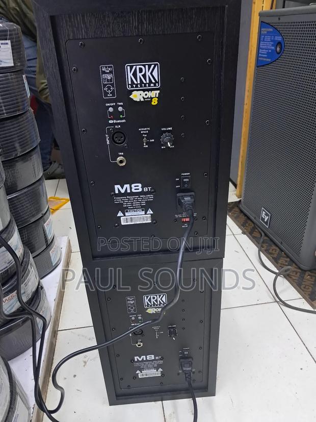 KRK Rokit M8 Bt 8-Inch Powered Studio Monitor Speaker