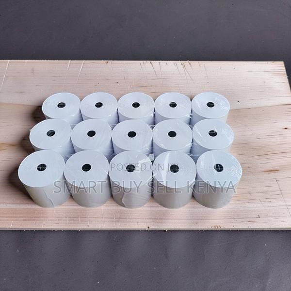 High Clarity 15 Pieces of 80mm by 80mm by 13mm Thermal Paper Rolls