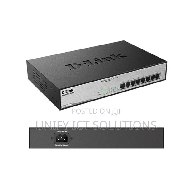 D-Link 8 Port Poe Gigabit Smart Managed Switch – DGS-F1100-10ps-E/B