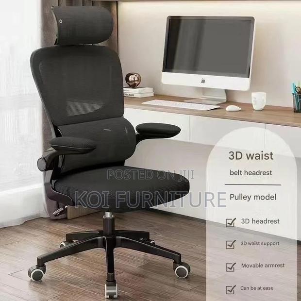 Office Chair; Ergonomic Mesh Office Chair - thumbnail 7