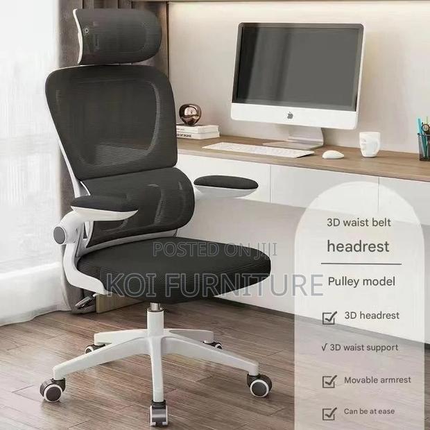 Office Chair; Ergonomic Mesh Office Chair - thumbnail 8