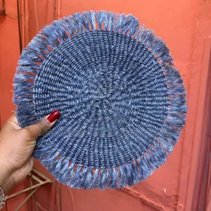 Luxe Navy Blue Placemats/Wall Decor