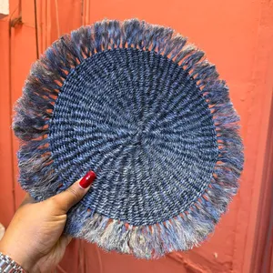 Luxe Navy Blue Placemats/Wall Decor