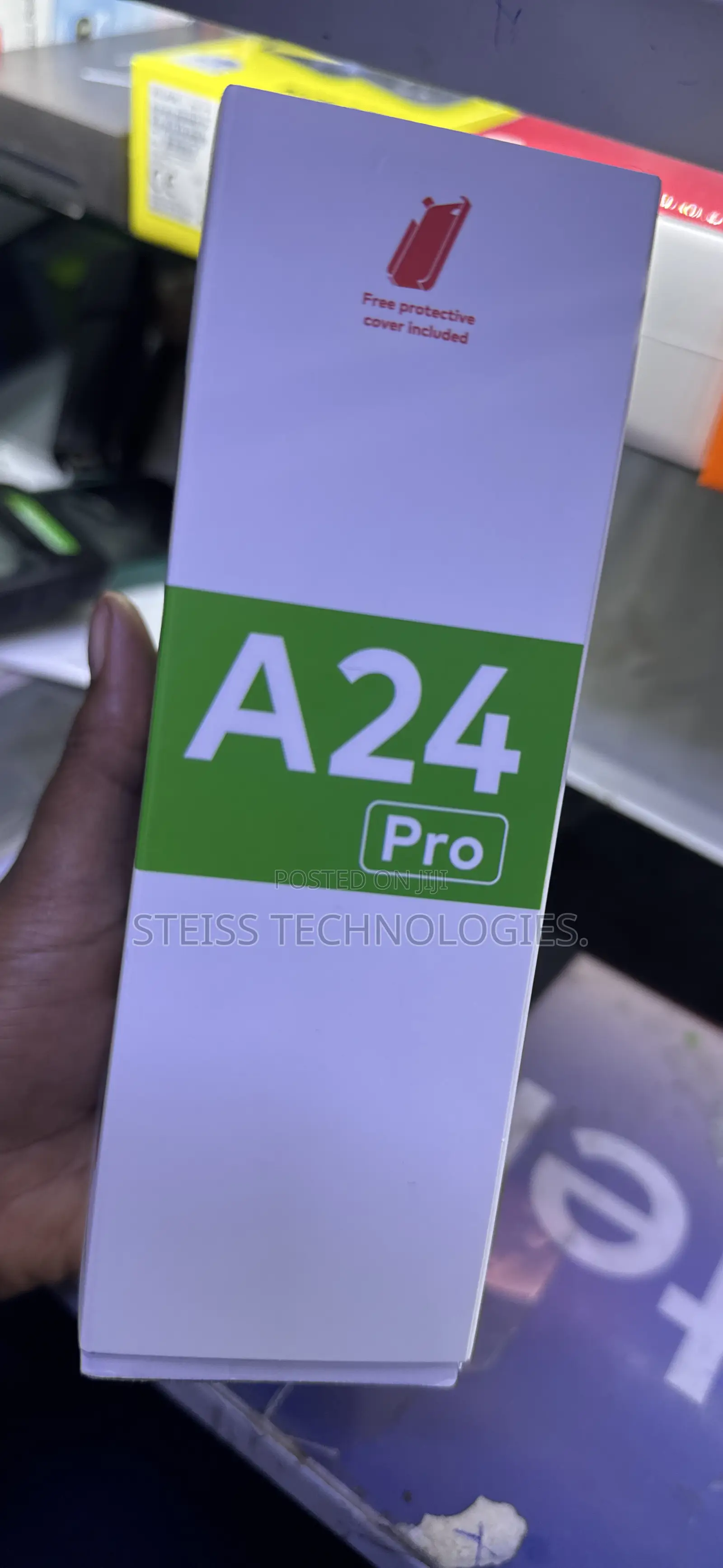 New Itel A24 16 GB Black