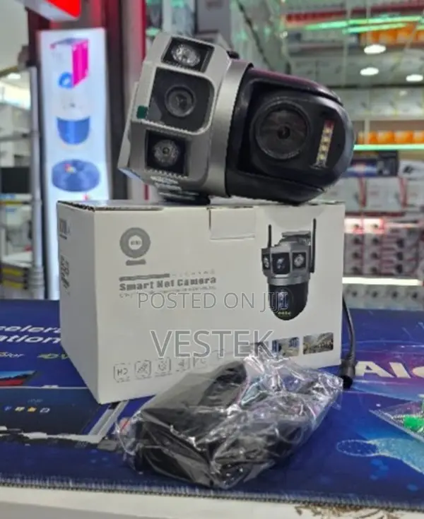 V380 Pro 4g Ip Security CCTV Camera Network Dual Lens PTZ Real-Time