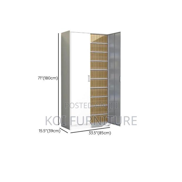 Office Cabinet; Two Doors Cabinet With Glass Front View - thumbnail 7