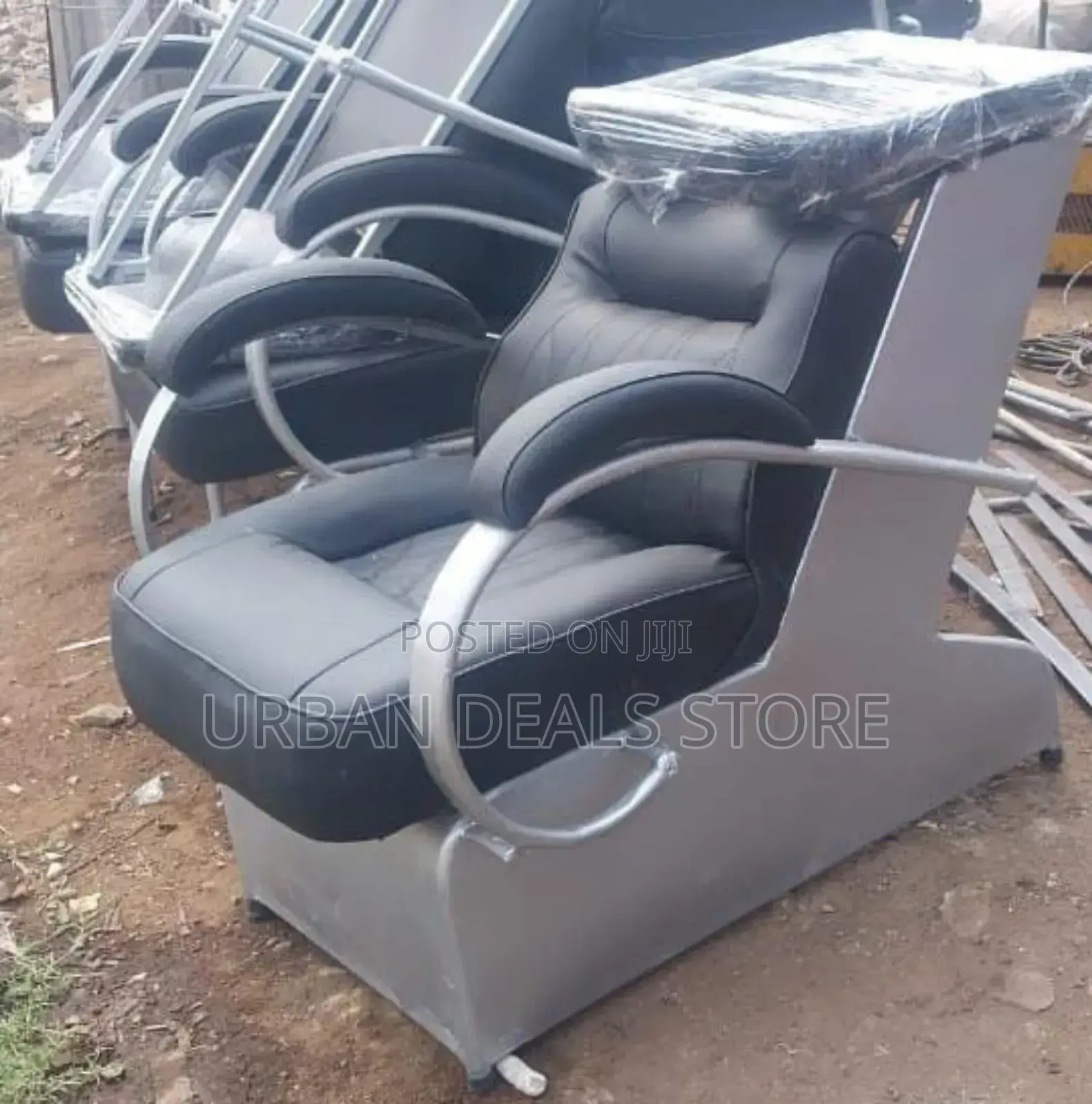 Modern Executive Barber Chair With Sink