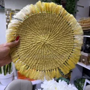 Decorative Sisal Mats for Walls, Placemats.