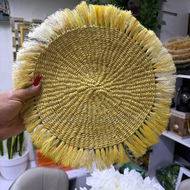 Decorative Sisal Mats for Walls, Placemats.