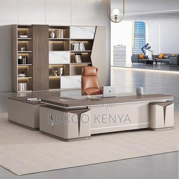 Office Desk ; Manager Computer Desk With Drawer - thumbnail 12