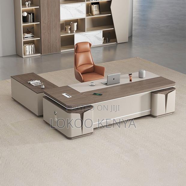 Office Desk ; Manager Computer Desk With Drawer - thumbnail 14