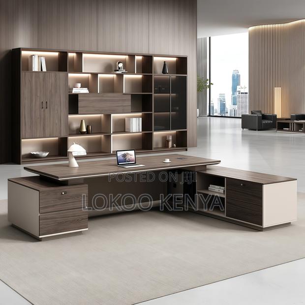 Office Desk ; Manager Computer Desk With Drawer - thumbnail 18
