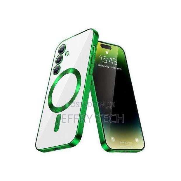 Electroplated Clear Magsafe Case With Camera for Samsung Galaxy A17 - main view