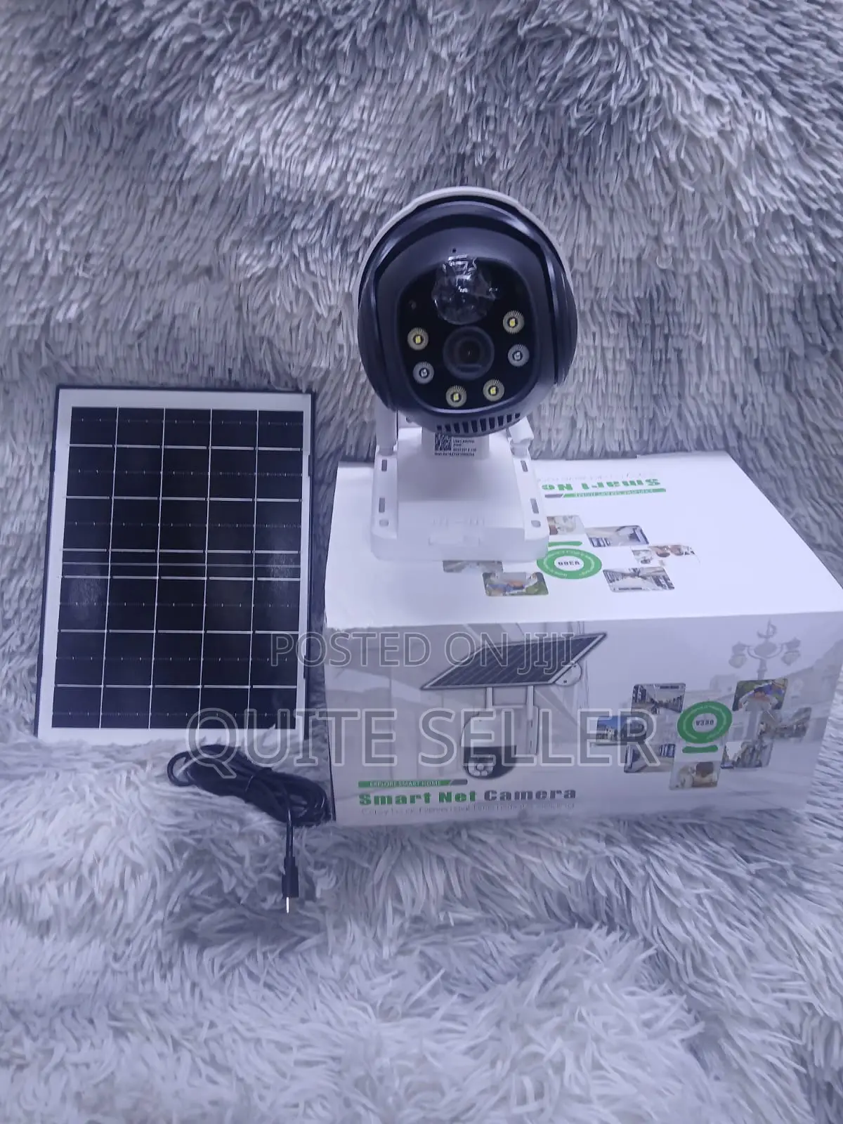 V380 Pro 4g PTZ Security Camera Single Lens Solar Powered