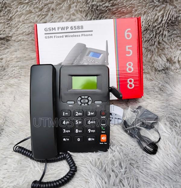 GSM 6588 GSM Desktop Phone for Office or Shop