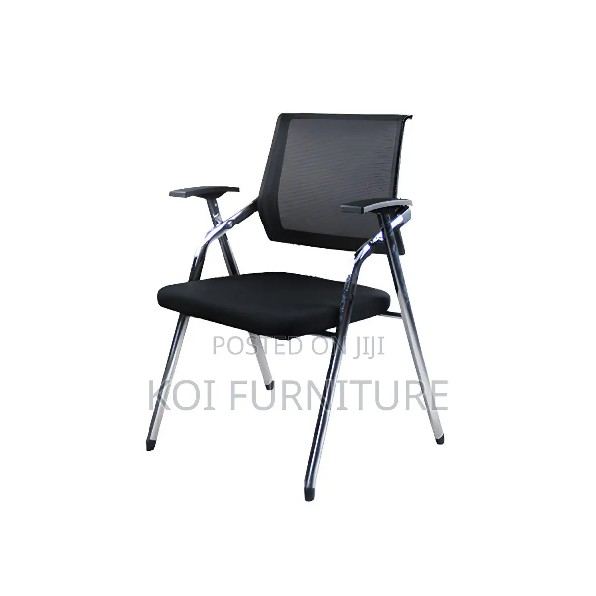 Home Chairs; Mid Back Mesh Conference Chair With Write Pad