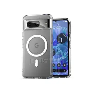 Google Pixel 8 Crystal Clear Magsafe Anti-Yellowing Shockproof Hard Pc