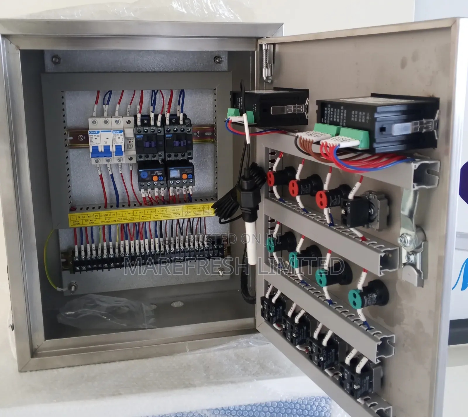 Control Panel With Conductivity Meter