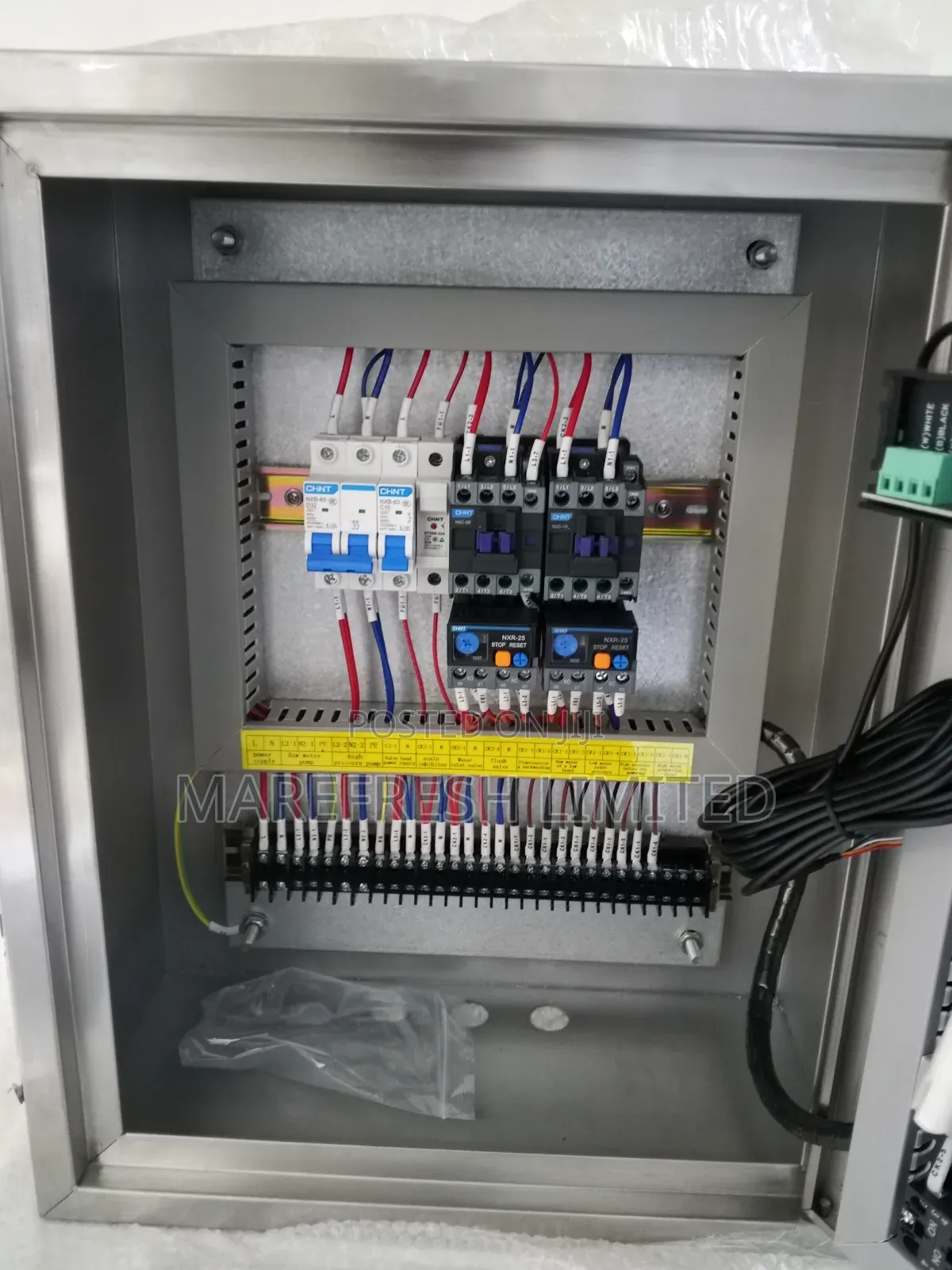 Control Panel With Conductivity Meter
