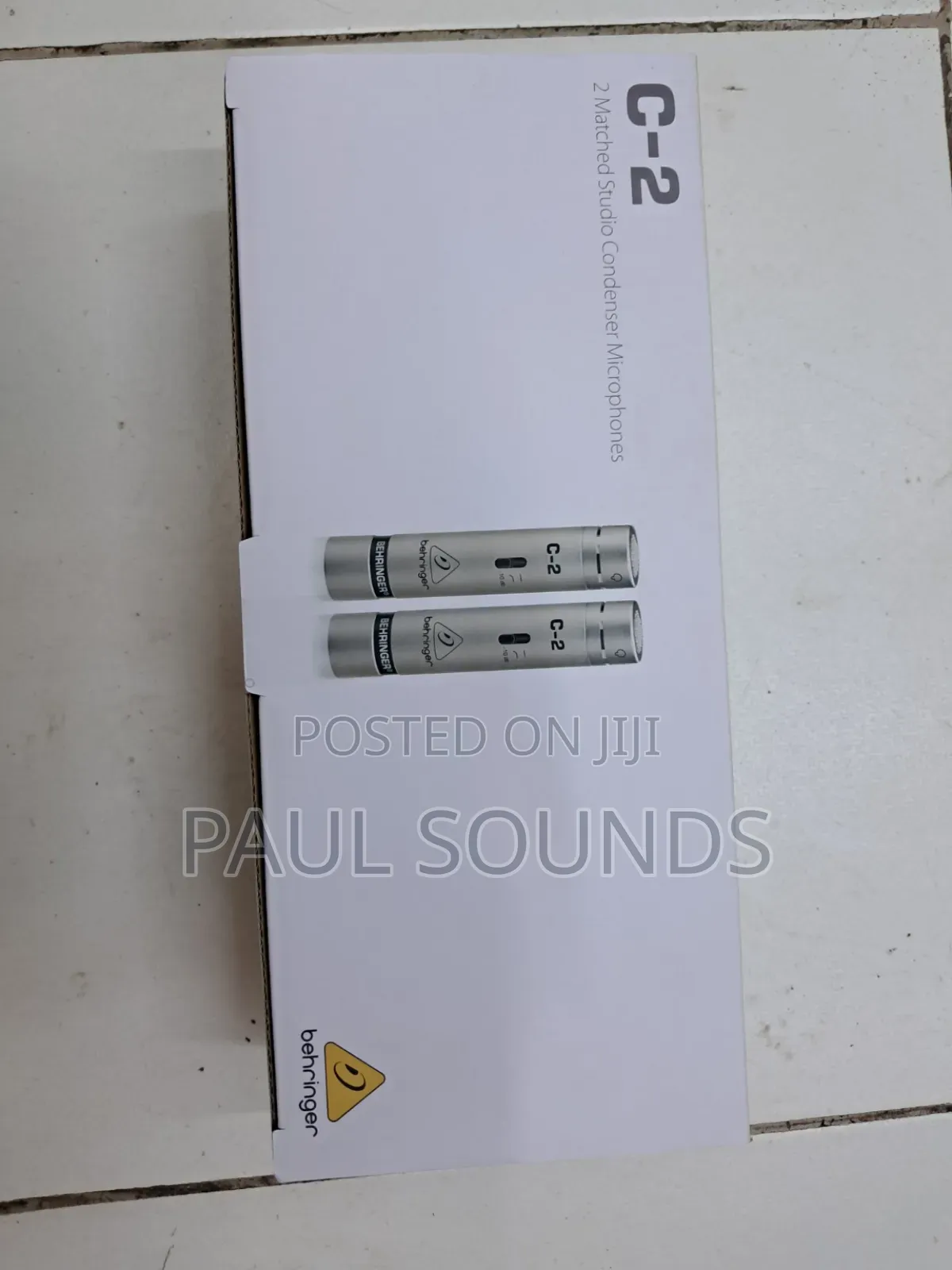 Behringer C-2 Matched Pair Studio Condenser Microphones