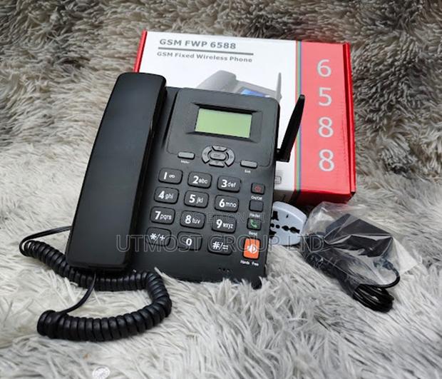 GSM 6588 Dual Sim Table Phone Clear Sound Strong Signal - main view