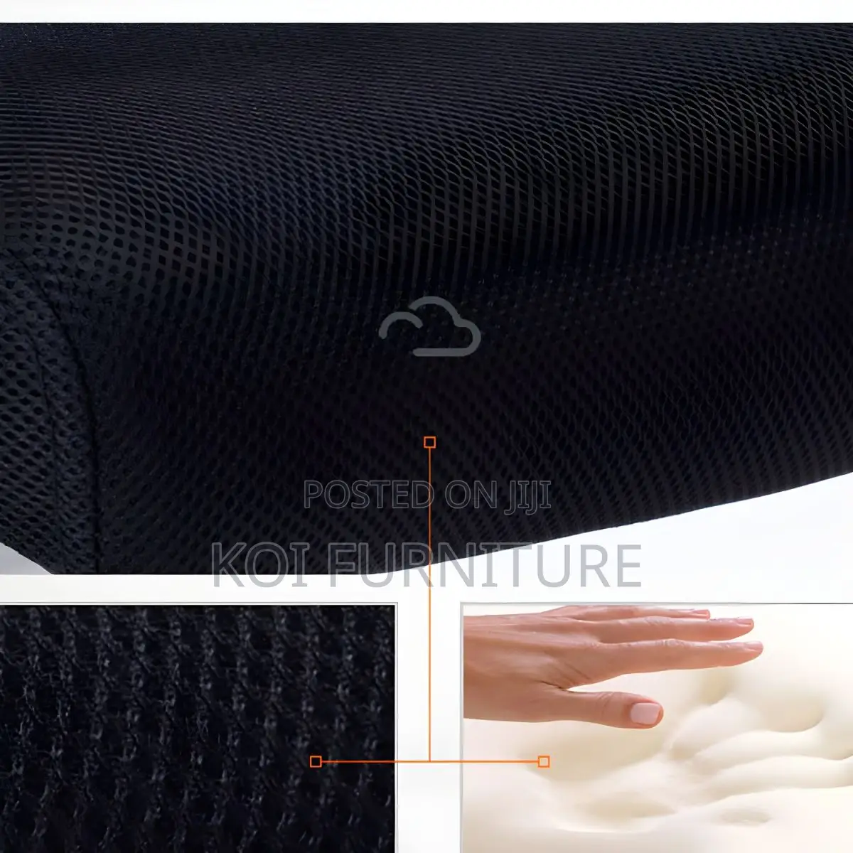 Office Chairs; Modern Fixed Arms Office Chair Lumbar Support