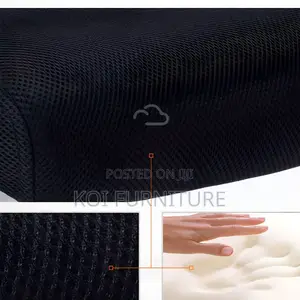 Office Chairs; Modern Fixed Arms Office Chair Lumbar Support