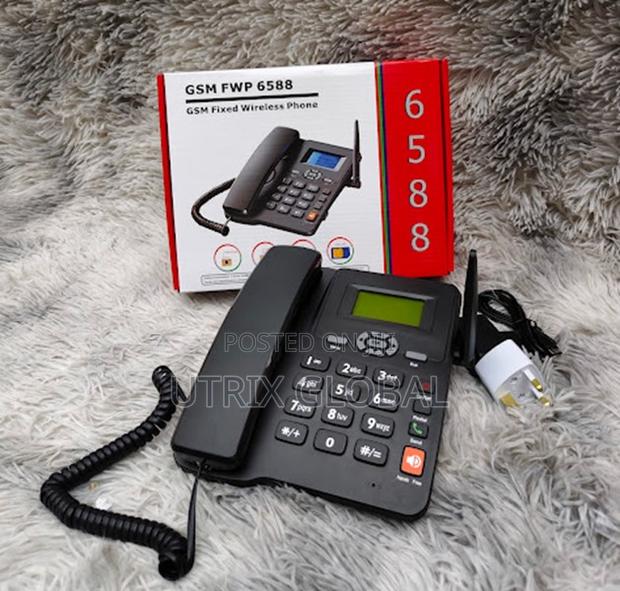 Gsm 6588 Dual Sim Table Phone Clear Sound Strong Signal