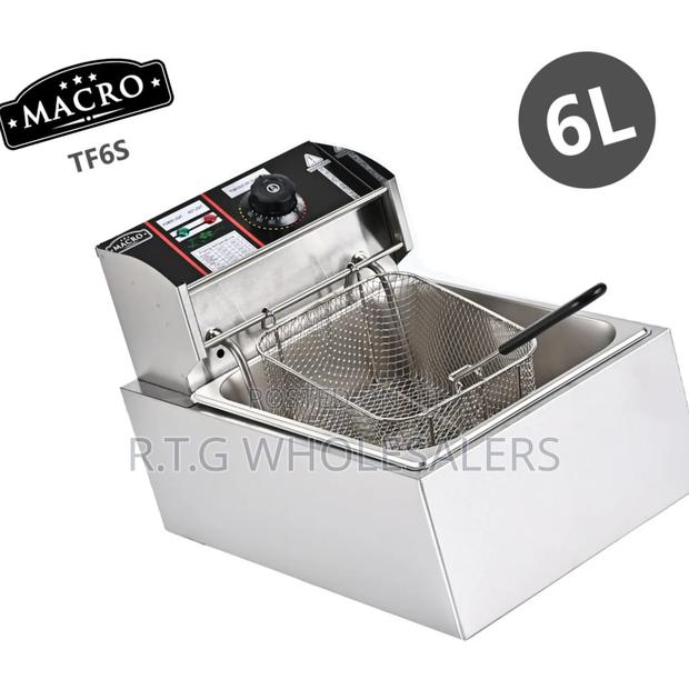 Nunix 6l Macro Single Deep Fryer – Home Small Business Use