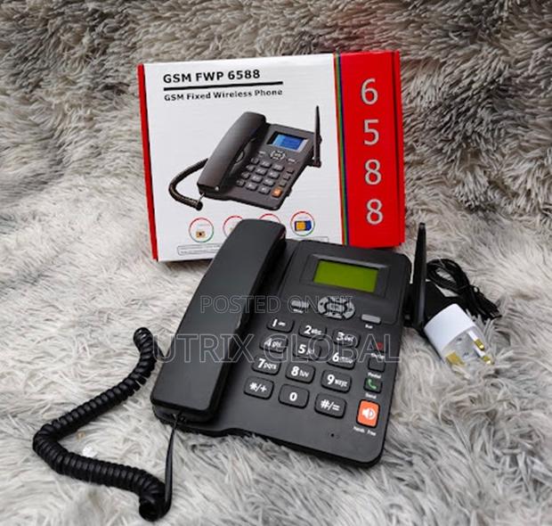 Gsm 6588 Gsm Fixed Wireless Desk Phone Dual Sim