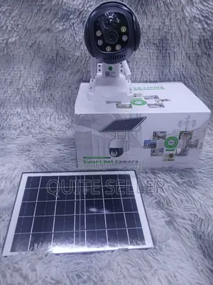 Outdoor Camera With Solar PTZ 4g Simcard Wifi V380 App Two Way Audion