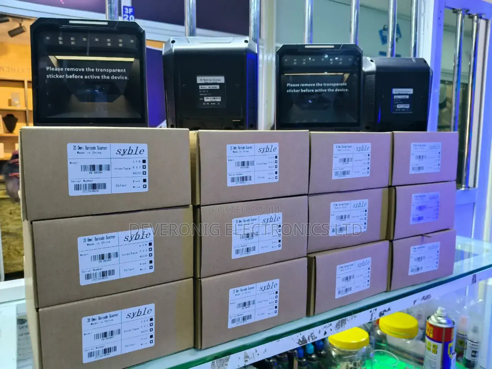 Table Mount Scanner Xb8808h