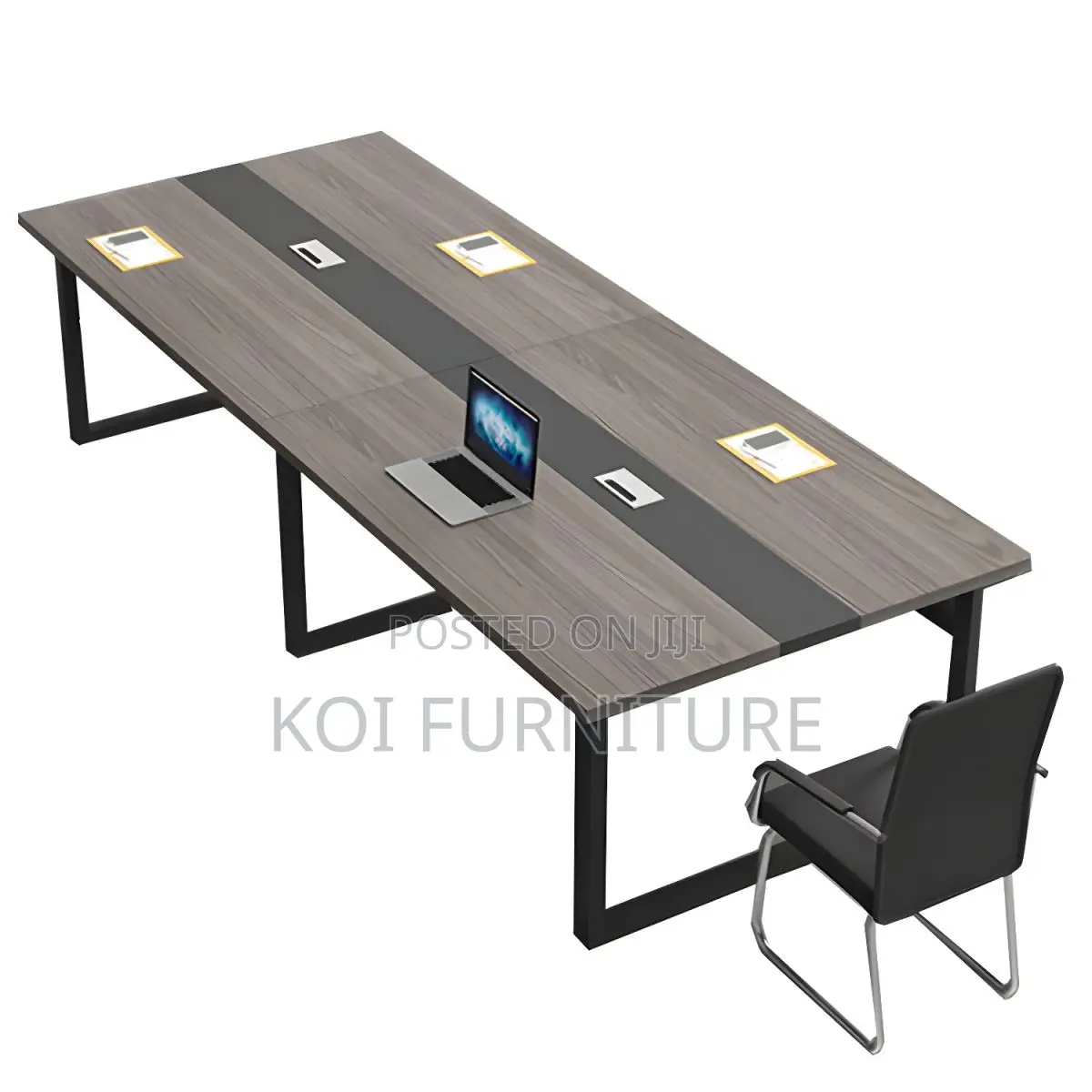 Boardroom Table; Solid Wood Executive 2.4m Boardroom Table