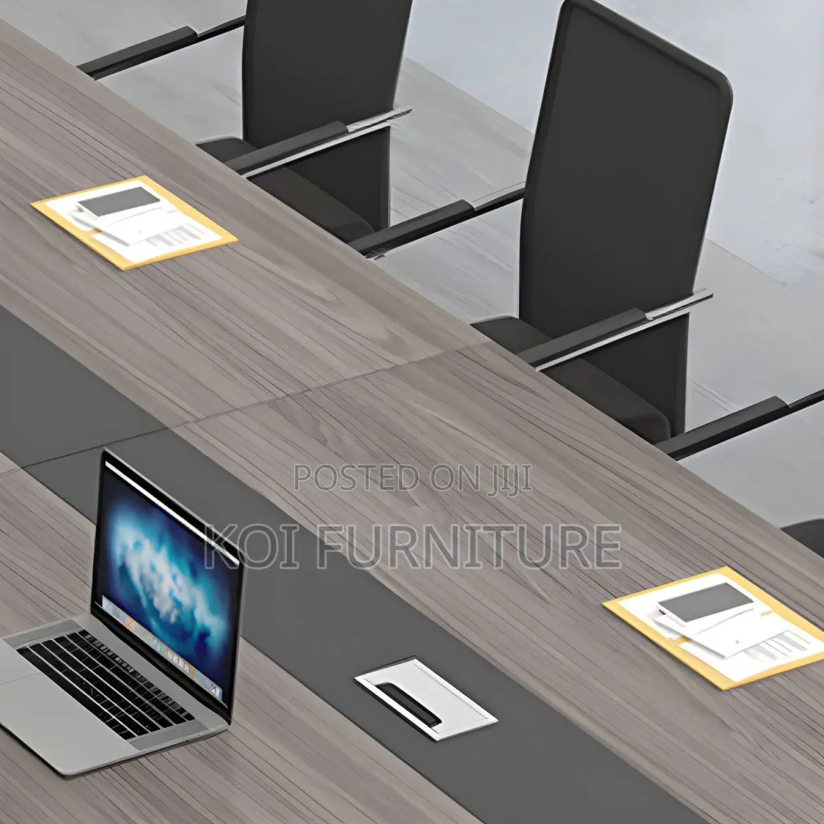 Boardroom Table; Solid Wood Executive 2.4m Boardroom Table