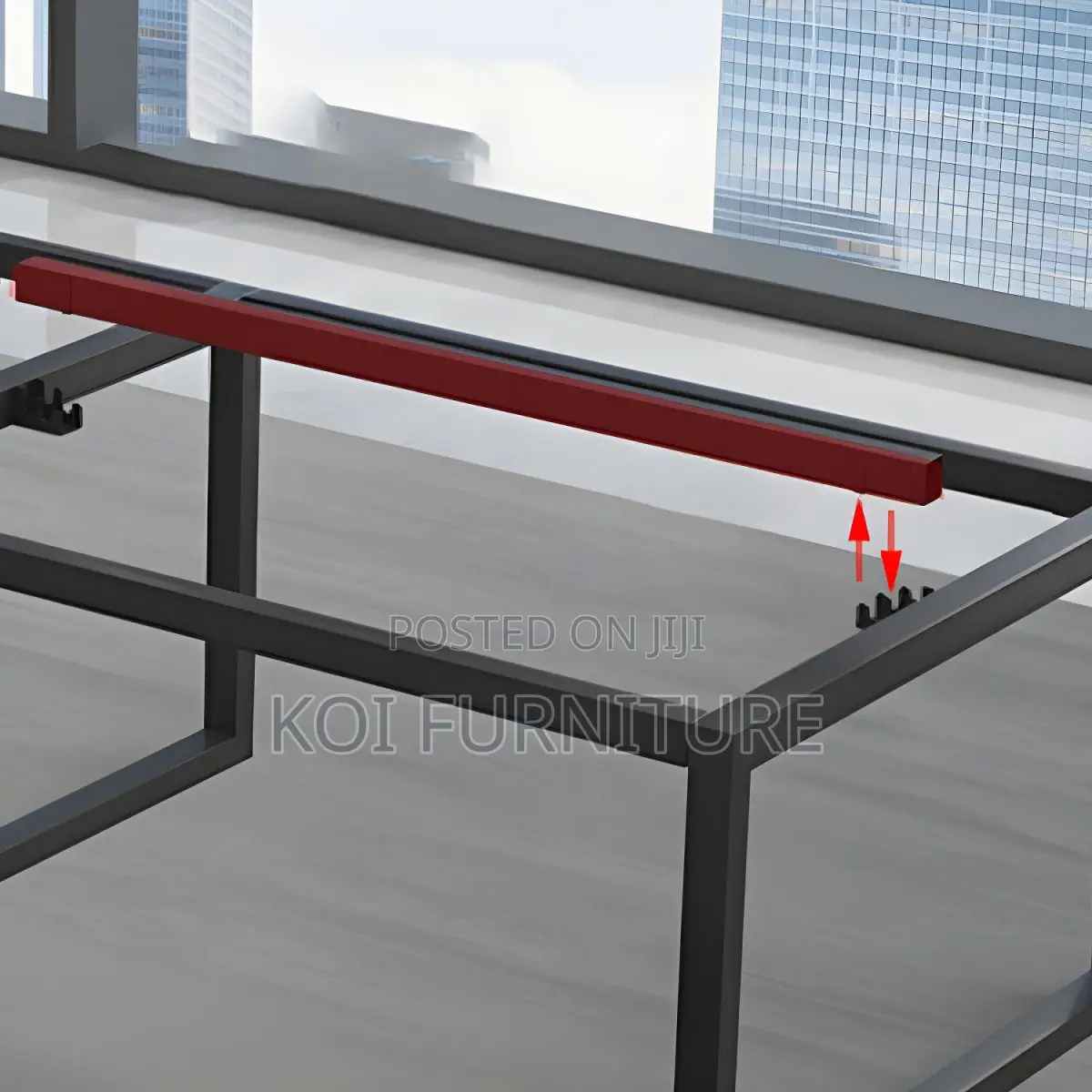 Boardroom Table; Solid Wood Executive 2.4m Boardroom Table