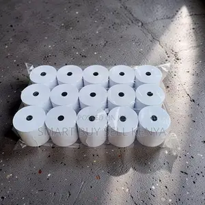 Inexpensive 15 Pieces of 80mm by 80mm by 13mm Thermal Paper Rolls