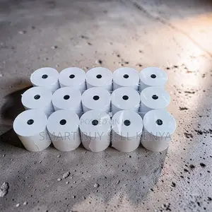 Enhanced Quality 15 Pieces of 80mm by 80mm by 13mm Thermal Paper Rolls