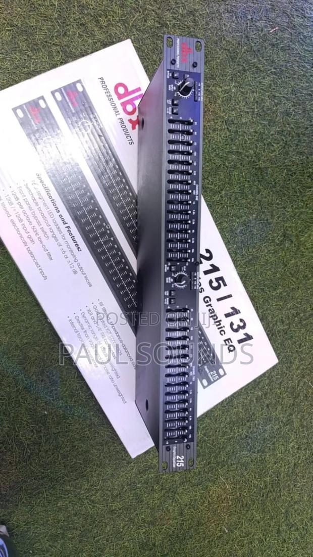 DBX 215 Dual 15-Band Graphic Equalizer