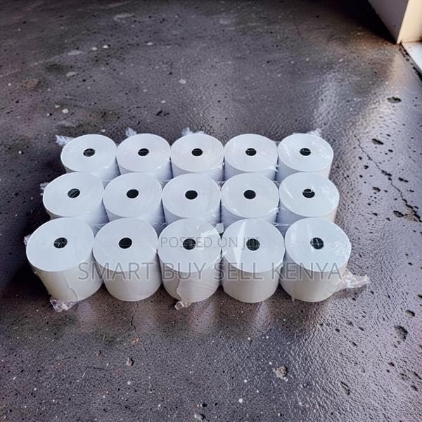 Compact Design 15 Pieces of 80mm by 80mm by 13mm Thermal Paper Rolls