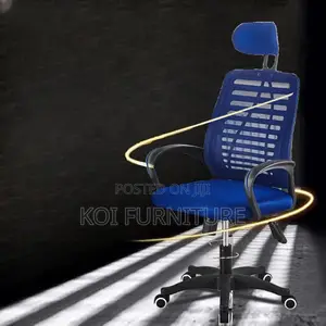 Office Chair; Headrest Swivel Ergonomic Office Chair