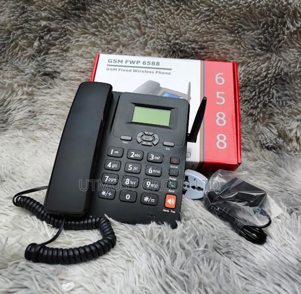 GSM 6588 Desktop GSM Phone Dual Sim Network Backup - main view