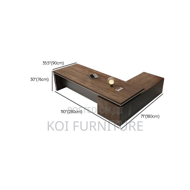 Office Desk; 1.8m Advanced Exective Desk - thumbnail 6